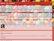 Tablet Screenshot of make-up-kesha.blogspot.com