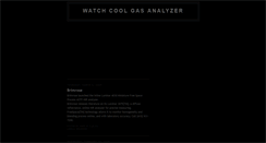 Desktop Screenshot of gas-analyzer-cool.blogspot.com