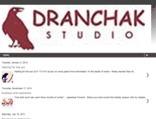 Tablet Screenshot of dranchakstudio.blogspot.com