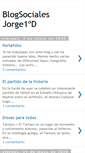 Mobile Screenshot of blogsocialesjorge1d.blogspot.com