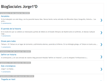 Tablet Screenshot of blogsocialesjorge1d.blogspot.com