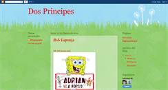 Desktop Screenshot of dosprincipes.blogspot.com