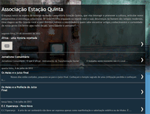 Tablet Screenshot of estacaoquinta.blogspot.com