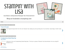 Tablet Screenshot of lisakmiecstamps.blogspot.com