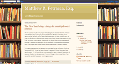 Desktop Screenshot of matthewpetracca.blogspot.com