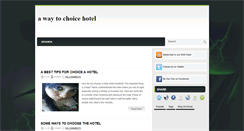 Desktop Screenshot of choiceurhotel.blogspot.com