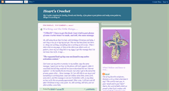 Desktop Screenshot of heartscrochet.blogspot.com