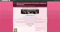 Desktop Screenshot of costanzogabrielalegislacionfarma.blogspot.com