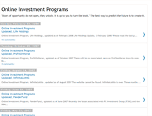 Tablet Screenshot of online-investments-program.blogspot.com