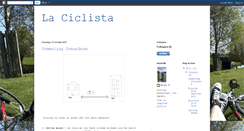 Desktop Screenshot of laciclista.blogspot.com