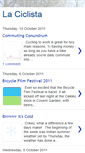 Mobile Screenshot of laciclista.blogspot.com
