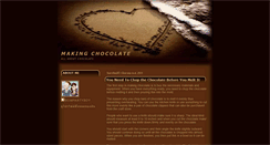 Desktop Screenshot of making-chocolate.blogspot.com