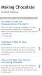 Mobile Screenshot of making-chocolate.blogspot.com