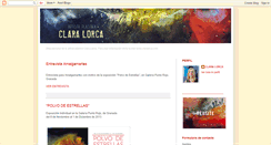 Desktop Screenshot of clarajlorca.blogspot.com