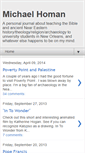 Mobile Screenshot of michaelhoman.blogspot.com