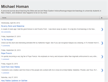 Tablet Screenshot of michaelhoman.blogspot.com