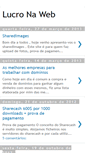 Mobile Screenshot of lucro-na-web.blogspot.com