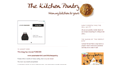 Desktop Screenshot of kitchenpantry.blogspot.com