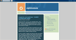 Desktop Screenshot of elphinstonecunningparkayrmansions.blogspot.com
