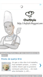 Mobile Screenshot of chefstyle.blogspot.com