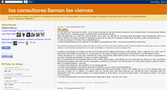 Desktop Screenshot of losconsultoresllamanlosviernes.blogspot.com