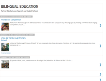 Tablet Screenshot of bilingualeducationschools.blogspot.com