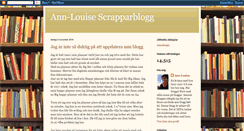 Desktop Screenshot of ann-louisestrandlund.blogspot.com