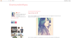 Desktop Screenshot of enamouredwithyou.blogspot.com