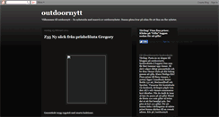 Desktop Screenshot of outdoornytt.blogspot.com