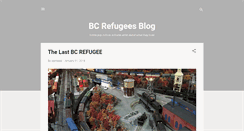 Desktop Screenshot of bcrefugees.blogspot.com