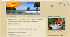 Desktop Screenshot of pangandarantour.blogspot.com