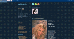 Desktop Screenshot of carrie4phone.blogspot.com