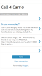 Mobile Screenshot of carrie4phone.blogspot.com
