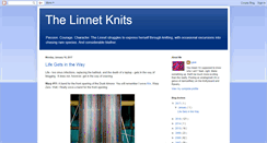 Desktop Screenshot of linnetknits.blogspot.com