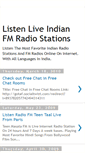 Mobile Screenshot of indianfmradios.blogspot.com