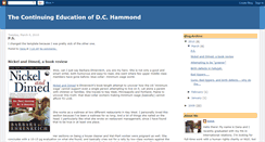 Desktop Screenshot of dchammond.blogspot.com