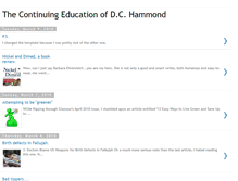 Tablet Screenshot of dchammond.blogspot.com