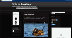 Desktop Screenshot of birdsonbroadcast.blogspot.com