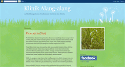 Desktop Screenshot of klinikalangalang.blogspot.com