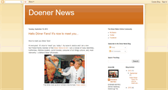 Desktop Screenshot of doenerusa.blogspot.com