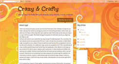 Desktop Screenshot of crazyandcrafty.blogspot.com