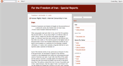 Desktop Screenshot of forthefreedomofiranic.blogspot.com