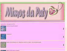 Tablet Screenshot of mimosdapatygo.blogspot.com