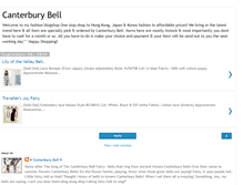 Tablet Screenshot of canterburybell.blogspot.com