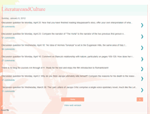 Tablet Screenshot of literatureandcultureuncc.blogspot.com