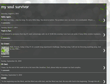 Tablet Screenshot of mysoulsurvivor.blogspot.com