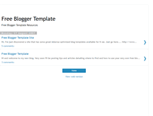 Tablet Screenshot of freebloggertemplate.blogspot.com