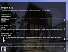 Tablet Screenshot of downtownmodernlife.blogspot.com