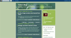 Desktop Screenshot of colinrm.blogspot.com