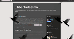Desktop Screenshot of libertadealma.blogspot.com
